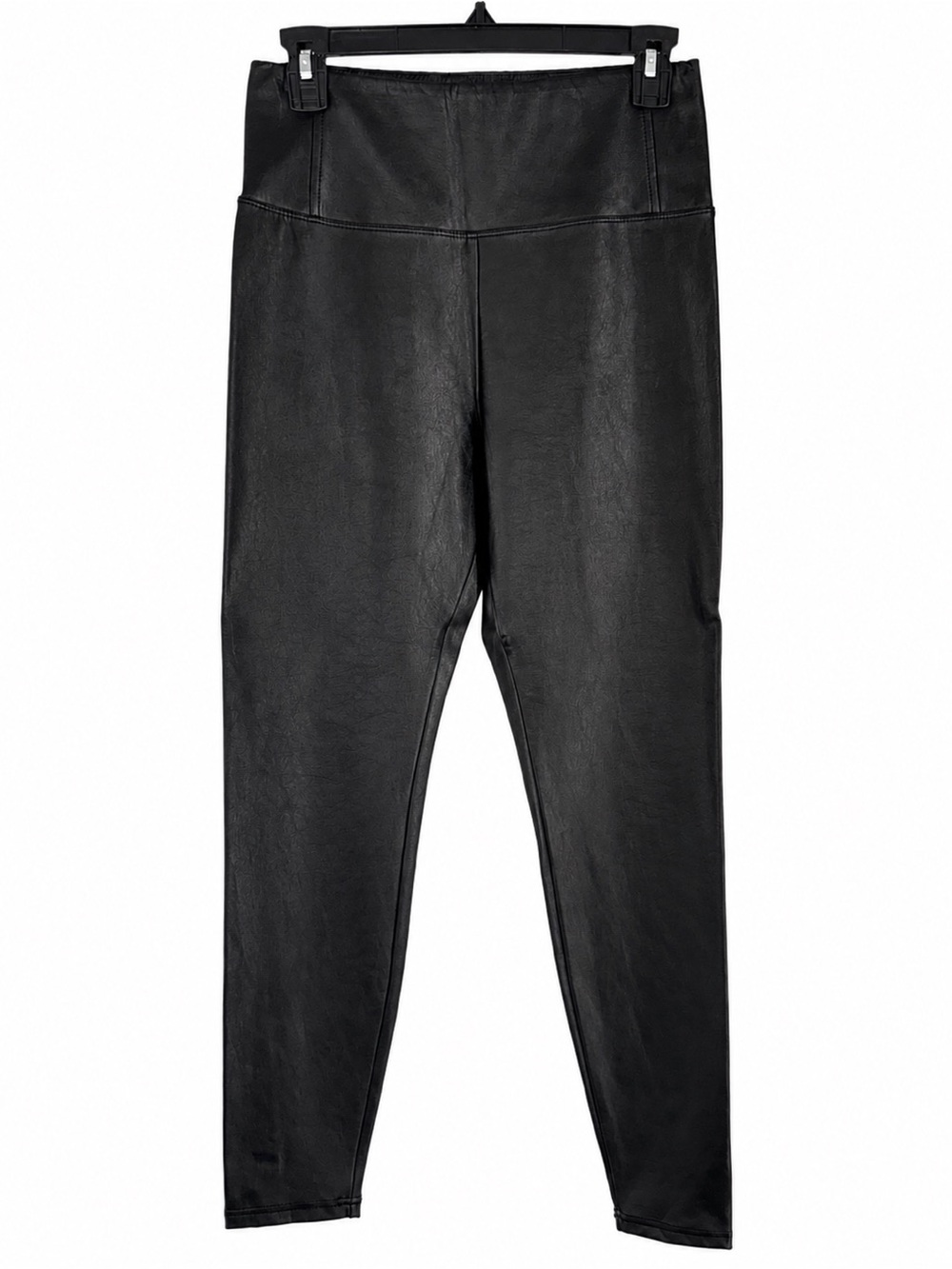 Love, Fire Faux Leather High Rise Leggings Black Large Like New